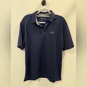 Under Armour Men's Dark Blue Polo Shirt
